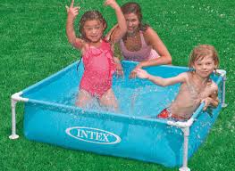 Piscine Tubulaire Intex Carree 1 22 X 1 22 X 0 30 M A Prix Mini