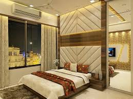 Kumar Interior Thane One Stop Complete Home Solution Affordable Packages Details Kindly Contact Us Ca Modern Bedroom Interior Bed Design Modern Bed Back Design