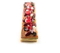 Mille Feuille Vanille Griottes Pate Feuilletee Creme Vanille Mascarpone Confit Griottes Quenelles Mousse Griot Formation Patisserie Patisserie Beau Gateau