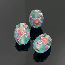 2016新款精品立花珠琉璃花珠浪漫紫diy琉璃配饰RJP116-Taobao