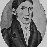 Portrait of a drawing of Abel Stearns, ca.1840-1860 (CHS-1805)