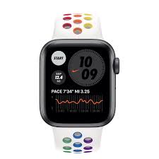 Not the answer you're looking for? Apple Watch Nike Series 6 Gps 40mm Space Gray Aluminum Case With Pride Edition Nike Sport Band Regular Apple