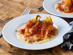 Select any item to view the complete nutritional information including calories, carbs, sodium and weight watchers points. Copycat Olive Garden Jumbo Stuffed Shells 12 Tomatoes