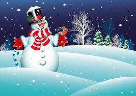 Banco De Imagenes Fotos Y Postales Fondo Navideno Con Hermoso Muneco De Nieve Imagenes De Munecos De Nieve Muneco De Nieve Fondo De Escritorio De Navidad