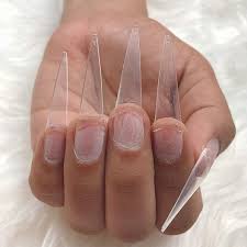 Check out our stiletto nails selection for the very best in unique or custom, handmade pieces from our craft supplies & tools shops. Nails 500pcs Lavish Long Clear Stiletto Nail Tips For Acrylic Transparent Fake Nail Patch Nail Art Long False Nails Faux Ongles False Nails Aliexpress