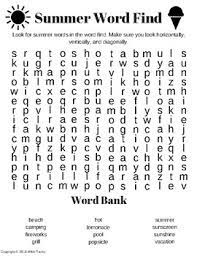 A collection of english esl art worksheets for home learning, online practice, distance learning this worksheet helps students to write a film review. Summer Language Arts Worksheets Teachers Pay Teachers