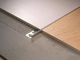 Floor Tile Edge Trim In 2020 Transition Flooring Steel Frame Construction Flooring