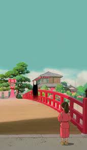 movies wallpaper for iphone from dayanafrias01 tumblr com studio ghibli spirited away ghibli art anime scenery wallpaper