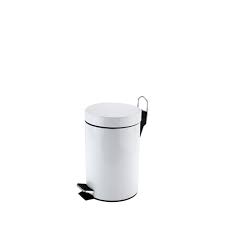 Check spelling or type a new query. Round Metal Pedal Bin 3ltr White White 3ltr Each