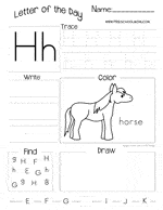 Websites offer plenty of subjects to work at, but according to searches most popular (as it's complicated to understand) is math homework help. Letter H Preschool Printables Preschool Mom