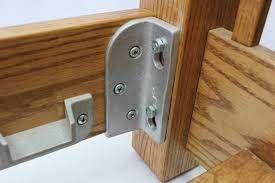 If side rails are not long enough they will need to be replaced or lengthened (by a cabinetmaker). Keine Mortise Bett Schiene Halterungen Fittings Etsy