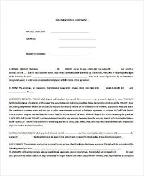 free 12 sample apartment rental agreement templates in pdf ms word google docs pages