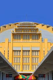 Art Deco Masterpiece Central Market Psah Thmay Or New Market Phnom Penh Cambodia Art Deco Buildings Art Deco What Is Art Deco