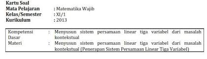 Guru sd smp sma contoh soal lengkap matematika kelas 12 pelajaran statistika doc. Penyusunan Soal Hots Tahun 2017 Mutu Didik