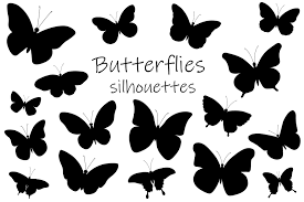 Butterflies Silhouettes. Butterflies ...