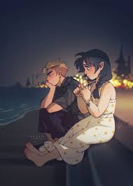 Interesting fan art of Hunter & Willow somewhere on Earth (possibly  Gravesfield) by beaniewinnie96 | Fandom