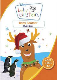 1 to 36 months celebrating the holiday spirit in music of the world a special holiday video from the baby einstein company videos by baby einstein are by far the best i've ever seen for very young children. Amazon Com Baby Einstein Baby Santa S Music Box Baby Einstein Movies Tv