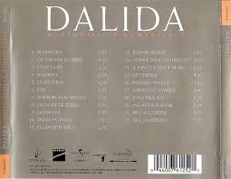 Chanson écrite par pascal sevran à la demande de dalida. Dalida Mademoiselle Romantique Back Cd Covers Cover Century Over 500 000 Album Art Covers For Free