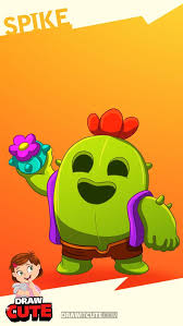 How To Draw Spike Super Easy Brawl Stars Drawing Tutorial Draw It Cute Brawl Brawlstars Draw Drawings Howto Ho Drawing Tutorial Star Wallpaper Brawl