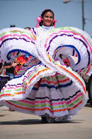 Guadalajara Ballet Mexican Fashion Mexican Dance Dress Traditional Mexican Dress