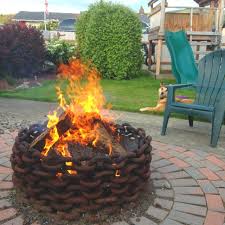 Industrial Chain As A Fire Pit Cool Fire Pits Fire Pit Fire Pit Designs