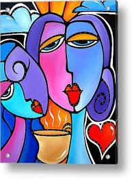 Start Me Up By Tom Fedro In 2021 Abstract Art Painting Modern Abstract Art Geometric Modern Art Paintings Abstract