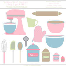 Kitchen Pastel Pink Mixer Bowls Utensils Vector Illustration Clipart The Interior Designs Clip Art Baking Utensils Free Clip Art