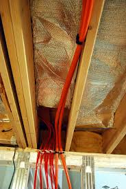 Let me make it clear, i heard tat there is a technology out there, it is like attaching the hydronic tubes underneath an existing concrete slab, and sandwiched by an insulator at the bottom. Radiant Heat Pex Noise Snap Crackle Pop Can T Sleep Help Heating Help The Wall