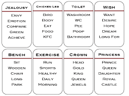 Make taboo cards with your computer. Teaching English Taboo Game Cards Free Printable Taboo Game Taboo Cards Teaching English