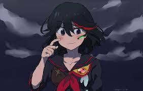 Cute Ryuko fanart(with source in comments) just to wish her a Happy  Birthday!!! : r/KillLaKill