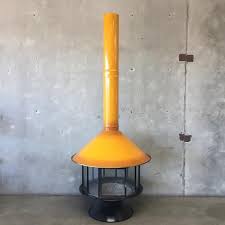 Mid century modern malm fireplaces for sale. Vintage Mid Century Yellow Porcelain Malm Carousel Fireplace Urbanamericana Mid Century Fireplace Malm Vintage Mid Century