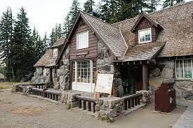 Or rather, it's a retreat for nature lovers with cabins located in the forest on the river. Entrance Picture Of The Cabins At Mazama Village Crater Lake National Park Tripadvisor