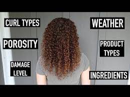 Video How To Find The Right Products For Your Curl Type For Beginners Gena Marie Types Of Curls Hair Type Chart Hair Porosity