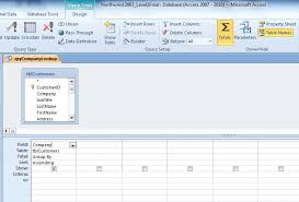 Open the table that you want to use as your query source and on the create tab click query design. Creating A Drop Down Parameter In Access 2010