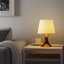 Lampan Table Lamp With Led Bulb Brown Ikea In 2020 Table Lamp Lamp Ikea