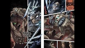 The war hammer titan asks eren for his final words, prompting eren to tell mikasa to launch her assault. War Hammer Titan Eaten By Eren Novocom Top