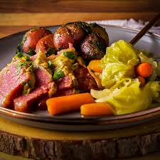 A spicy mustard is sometimes preferred to make the sandwich more interesting. Instant Pot Corned Beef And Cabbage With Mustard Sauce A Little And A Lot