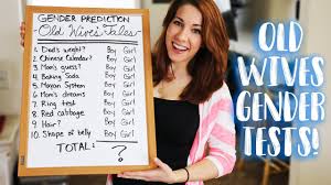 If you find yourself craving all things sweet, that's a sign you're having a girl. Baby Gender Prediction Tests Old Wives Tales Youtube