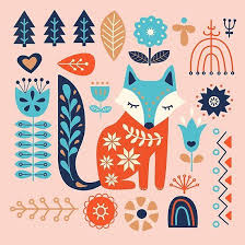 Check out our fox drawing selection for the very best in unique or custom, handmade pieces from our wall décor shops. Soft And Sweet Scandinavian Fox Folk Art Painting Scandinavian Scandi Fox Animal Forest Woods Tr Folk Art Flowers Scandinavian Folk Art Modern Folk Art