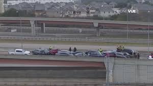 And why do the brits go the other way? Austin Traffic Icy Roads Causing Slick Conditions Kvue Com