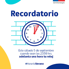 ¿cúales son los eventos más importantes que se vienen para chile para el 2021? Este Sabado En La Noche Se Adelanta El Reloj En Una Hora
