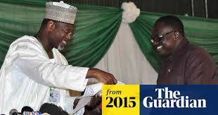 Nigeria Election Buhari In Front After Half Of Results Declared World News The Guardian