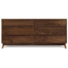 Get free shipping on qualified wood, unfinished bedroom furniture or buy online pick up in store today in the furniture department. Catalina Walnut 6 Drawer Dresser By Copeland Furniture Vermont Woods Studios