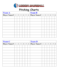 Pitching Charts Download Free Documents For Pdf Word And