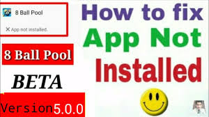 Play matches to increase your ranking and get access to more exclusive match locations, where you play against only the best. 8 Ball Pool Beta Version 5 0 0 Not Install Problem Solve Youtube