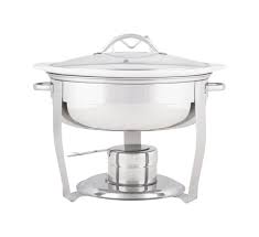 Chafing dishes come in a variety of different shapes, so the one you choose is entirely dependent on your own personal preference. Bakers Chefs 3 7 L Chafing Dish With Ceramic Insert Chafing Dishes And Fuel Chafing Dishes And Fuel Chafing Dishes Fuel Cookware Catering Makro Online Site