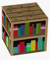 Really cool as part of a library. Classy Minecraft Bookcase For Bookcase Minecraft Diy Minecraft Bookcase Png Transparent Png Kindpng