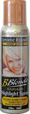 Find great deals on ebay for temporary hair colour spray blonde. Jerome Russell Bblonde Temporary Hair Spray In Honey Blonde At Boston Costume