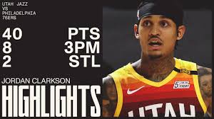 * please note that our player stats only go back to the year 2006. Fil Am Jordan Clarkson Is The Toast Of Utah Jazz After His Monumental 40 Point Performance Abs Cbn News