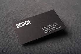 Matte black metal business cards and membership cards in matte black are very fashionable today. Black Business Cards